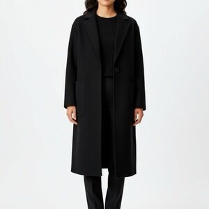 Zara Classic Black Trench Coat